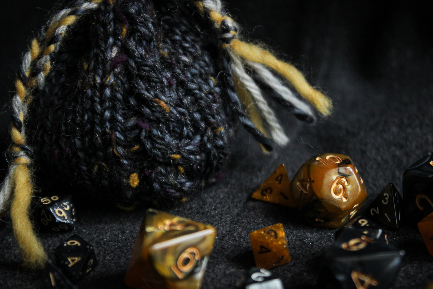Dwarven Dice Bag Knitting Pattern