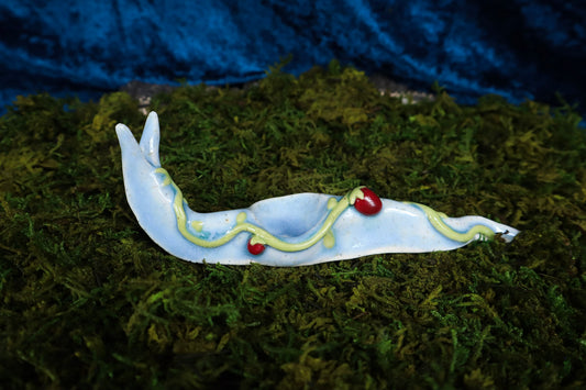 Strawberry Slug Crystal Holder