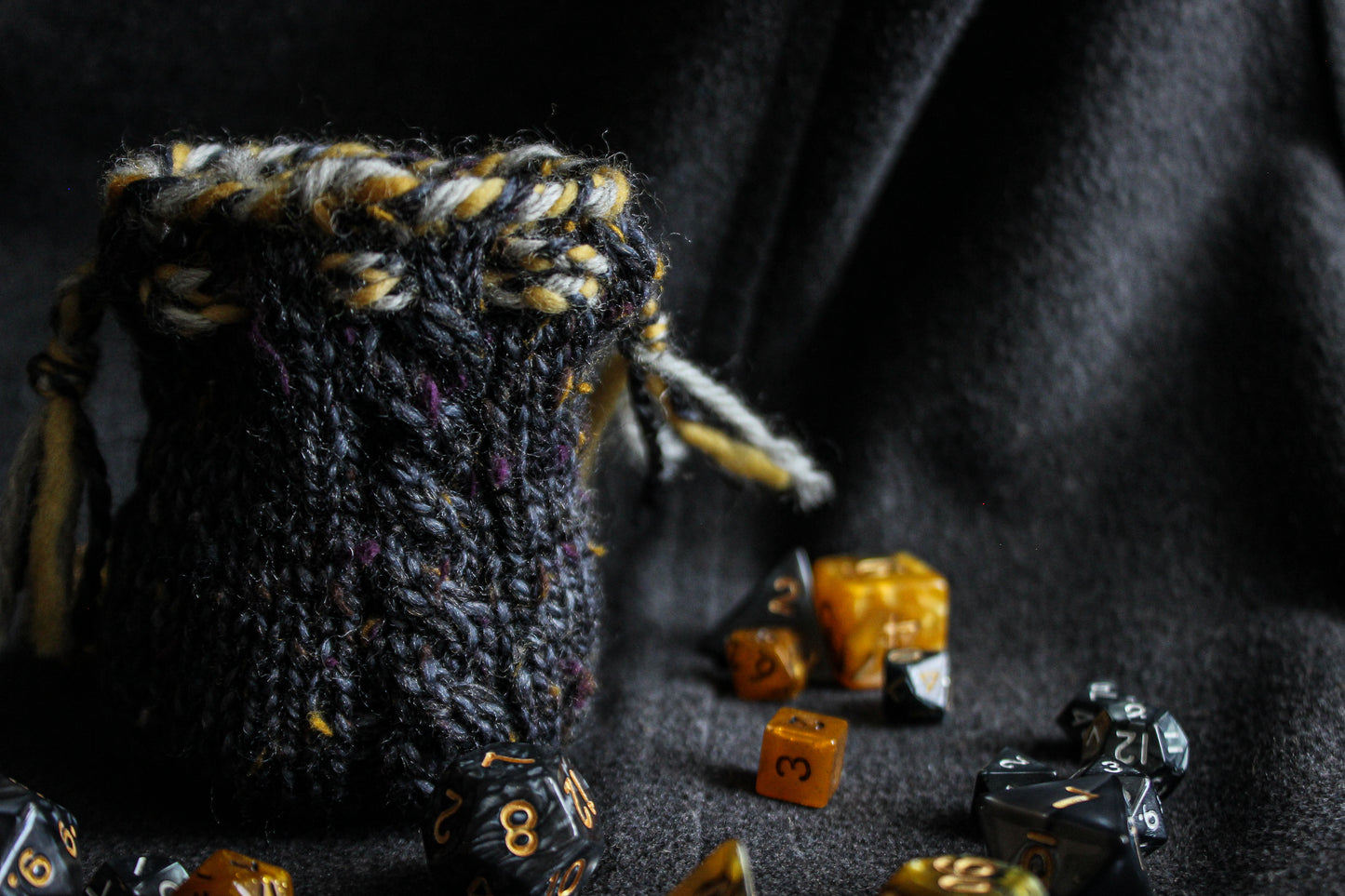 Mini Dice Bag Knitting Pattern Bundle