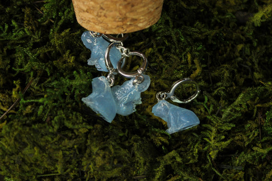 Frog Stitch Markers 4 Piece Set - Arcana Blue