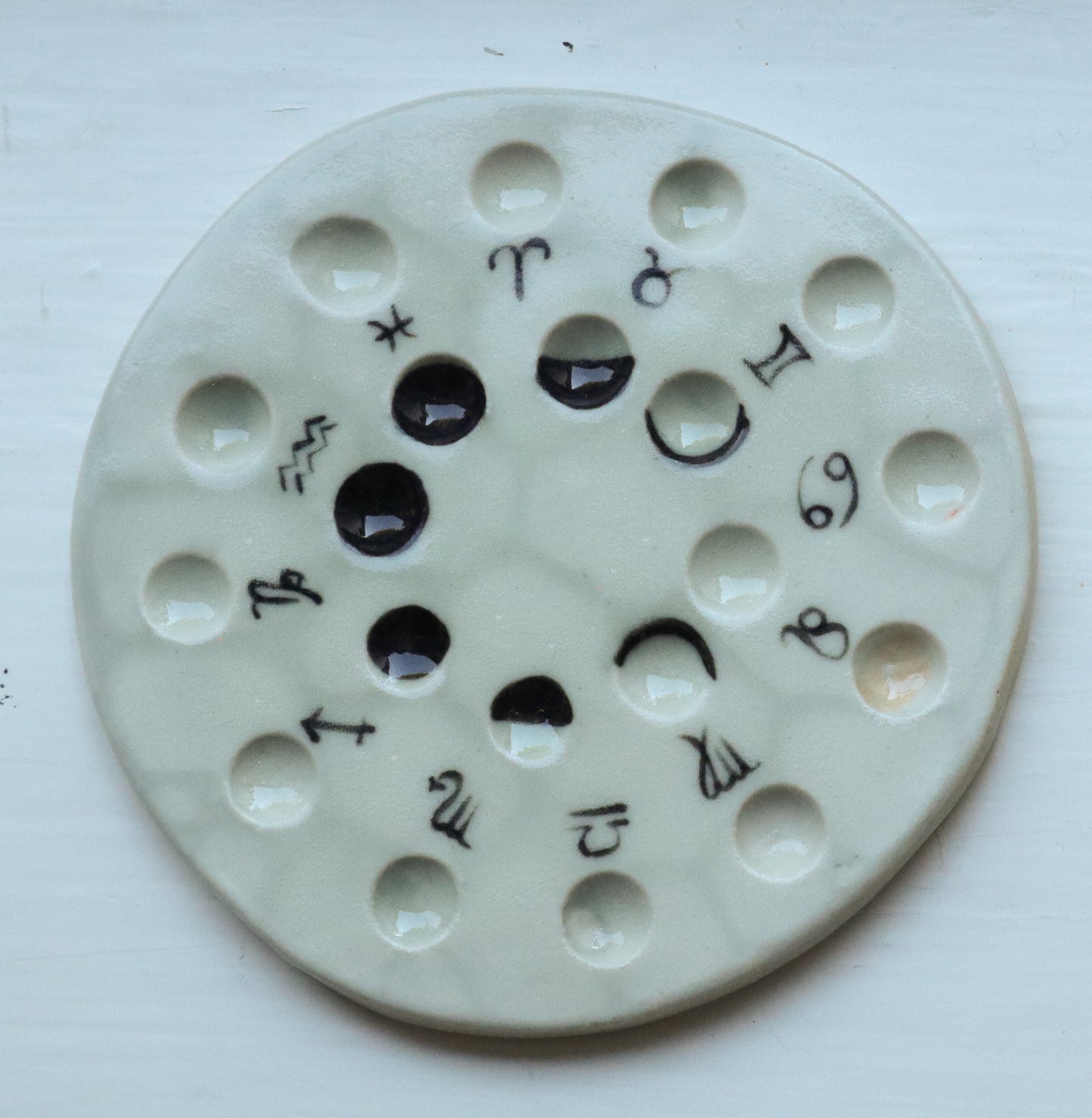 Moon Phase Tracker Plate