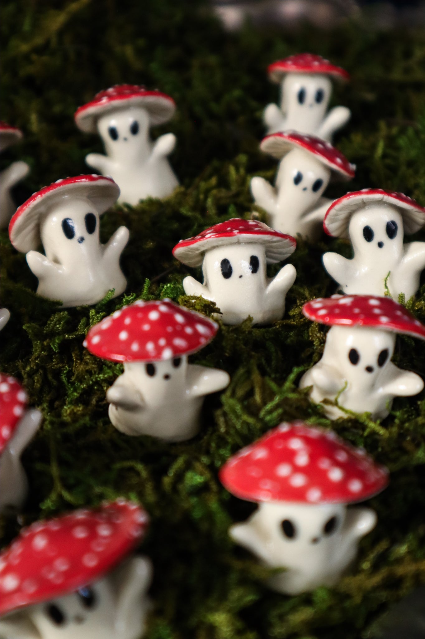 Mushroom Ghosts