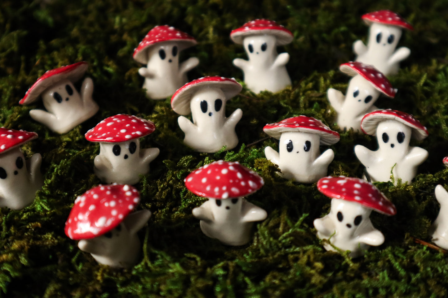 Mushroom Ghosts