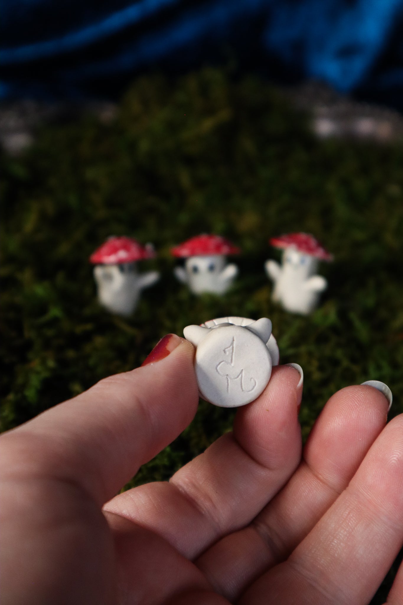 Mushroom Ghosts