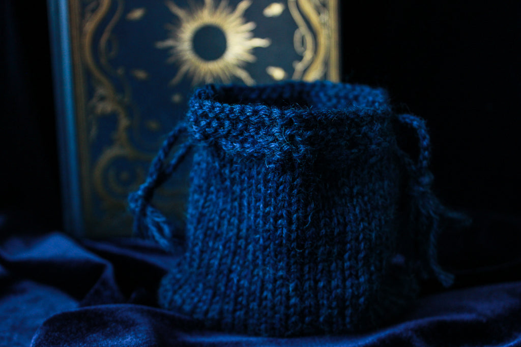 2 Hour Dice Bag Beginner Knitting Pattern