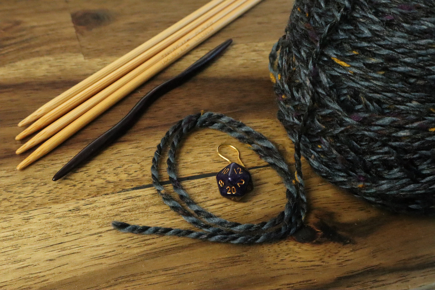 Dwarven Dice Bag Knitting Pattern