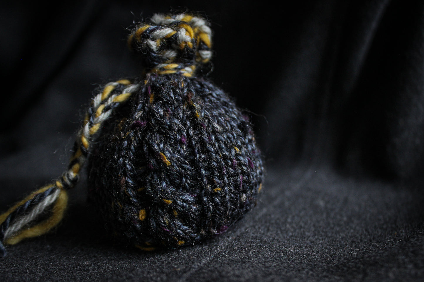 Dwarven Dice Bag Knitting Pattern