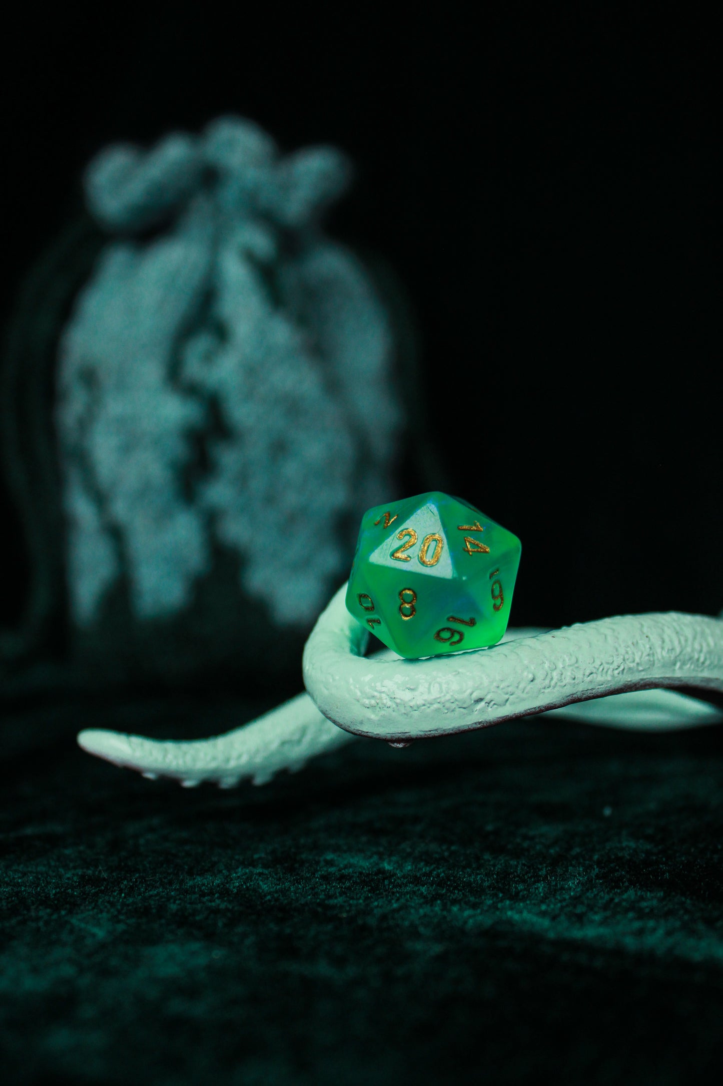 Eldritch Dice Bag Knitting Pattern