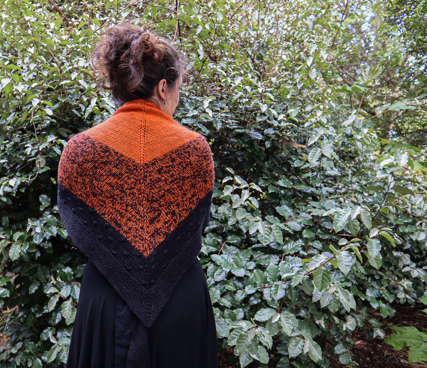 Haunting Hollow Shawl Knitting Pattern