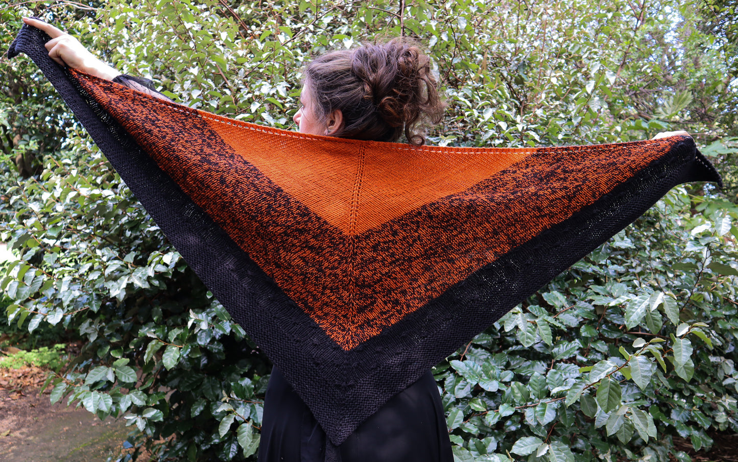 Haunting Hollow Shawl Knitting Pattern