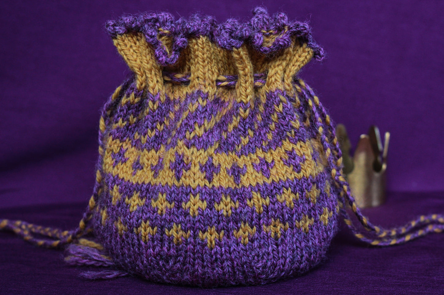 Paladin Pouch Dice Bag Knitting Pattern